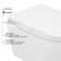Wall Hung Toilet with Bidet Built in, Warm Water, Heated Seat, Elongated Smart Toilet Wall Mounted with Tank