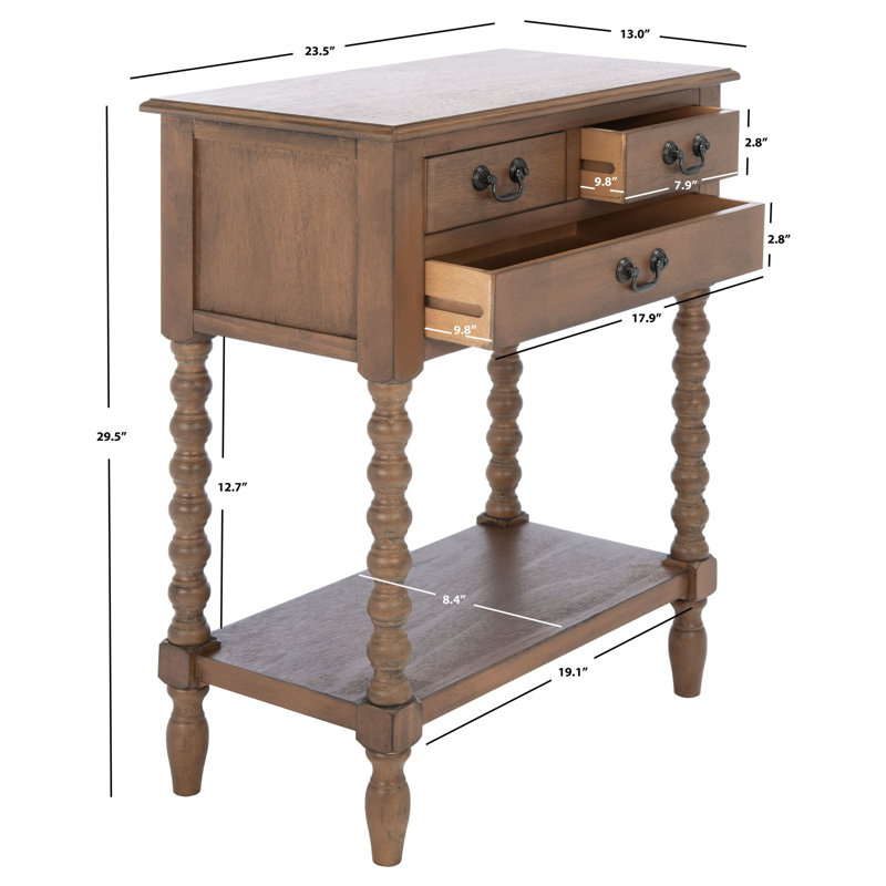 Eckfried 23.5'' Console Table, Brown