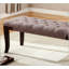Banc capitonné Linon, tissu