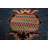 Blue Floral Ziegler Vegetable Dye Runner Rug