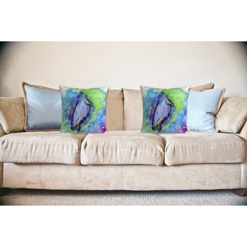 Coussin intérieur/extérieur Little Heron