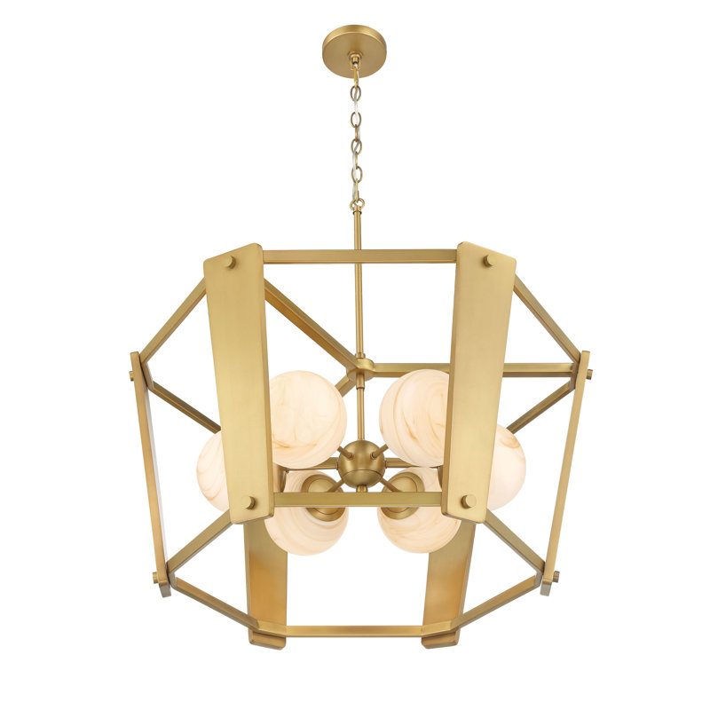 SUSPENSION À 6 LUMIÈRES