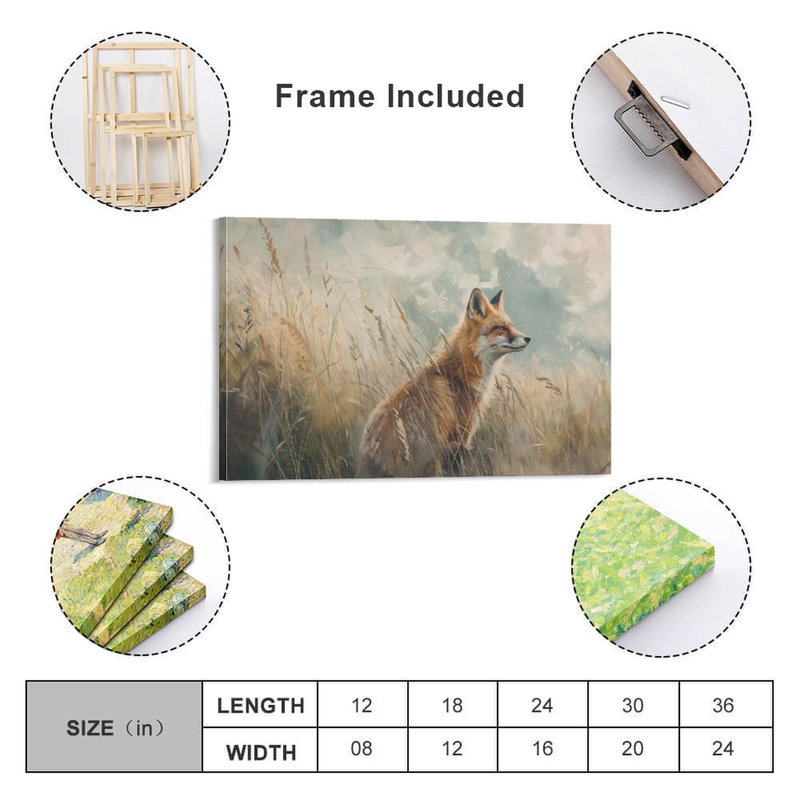 Art mural encadré 20 "x 30" avec cadre en bois, prêt à être accroché, 20×30inch