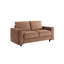 Ensemble de canapé modulaire en velours côtelé de style moderne minimaliste 2 pièces, doux et confortable pour une utilisation quotidienne à la maison