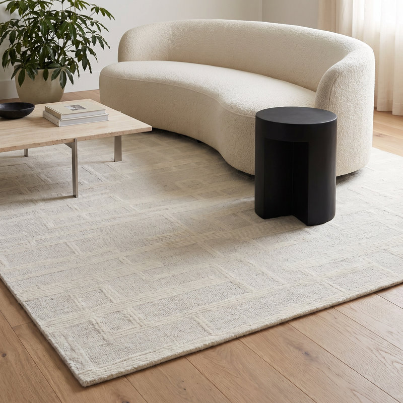 Handmade Geometric Area Rug
