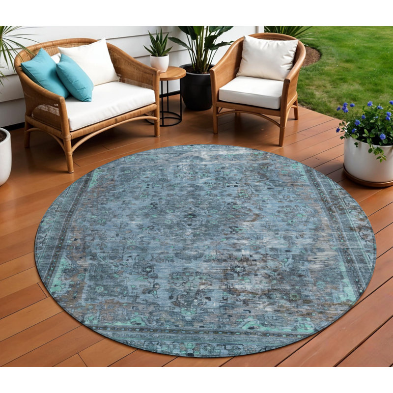 Tapis rond 8 po
