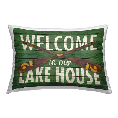 Striped Outdoor Throw Pillow