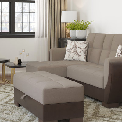 Repose-pieds avec rangement Primenest Skyhaven