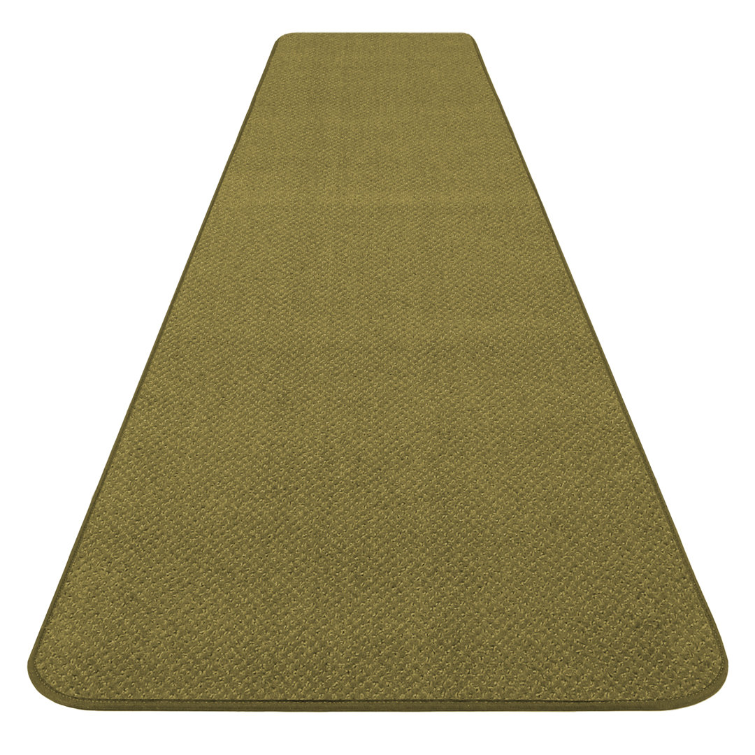 Skid-Resistant Carpet Runner - Olive Green - Many Other Sizes To Choose From Latitude Run® Rug 