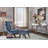 Elana Metal Base Writing Desk-1700124601
