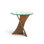 Planes Glass End Table