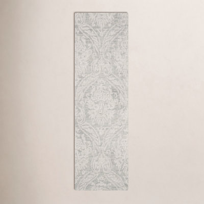 Rosemarie Gray Ivory Hand-Tufted Wool Rug