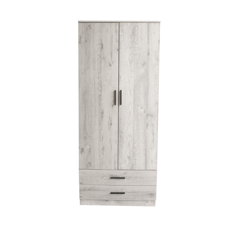 Gaimo 2 Door Manufactured Wood Wardrobe