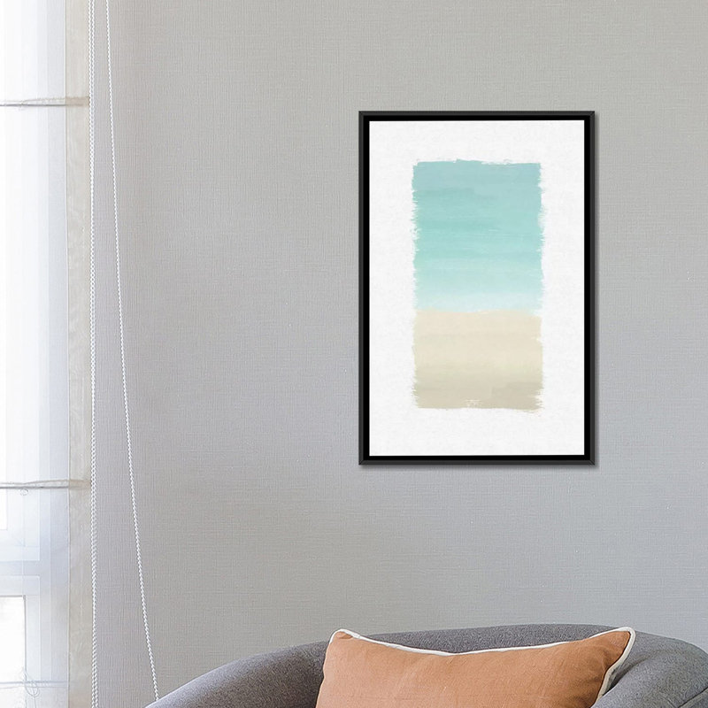 « abstract », impression sur toile, H 26 po x l 18 po x P 1,5 po, Toile avec cadre noir, Pas de tapis