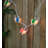 10-Count Clear Llama Patio Light Set 5.75Ft White Wire
