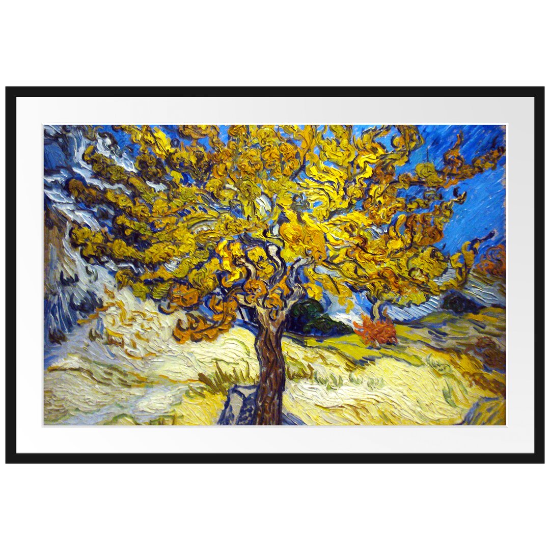 Gerahmter Kunstdruck Mulberry von Vincent Van Gogh