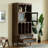American Retro Solid Wood Display Cabinet