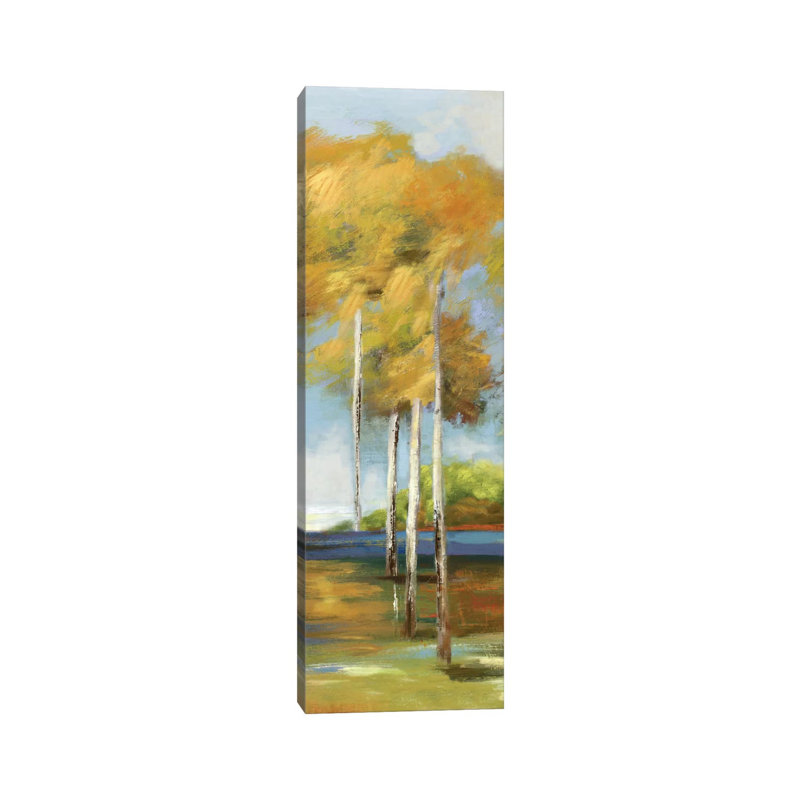 Breezes II by Allison Pearce - Wrapped Canvas Panoramic Painting, 91.44cm H x 30.48cm W x 1.91cm D