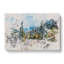 Winter Forest Road - Wrapped Canvas-56662799
