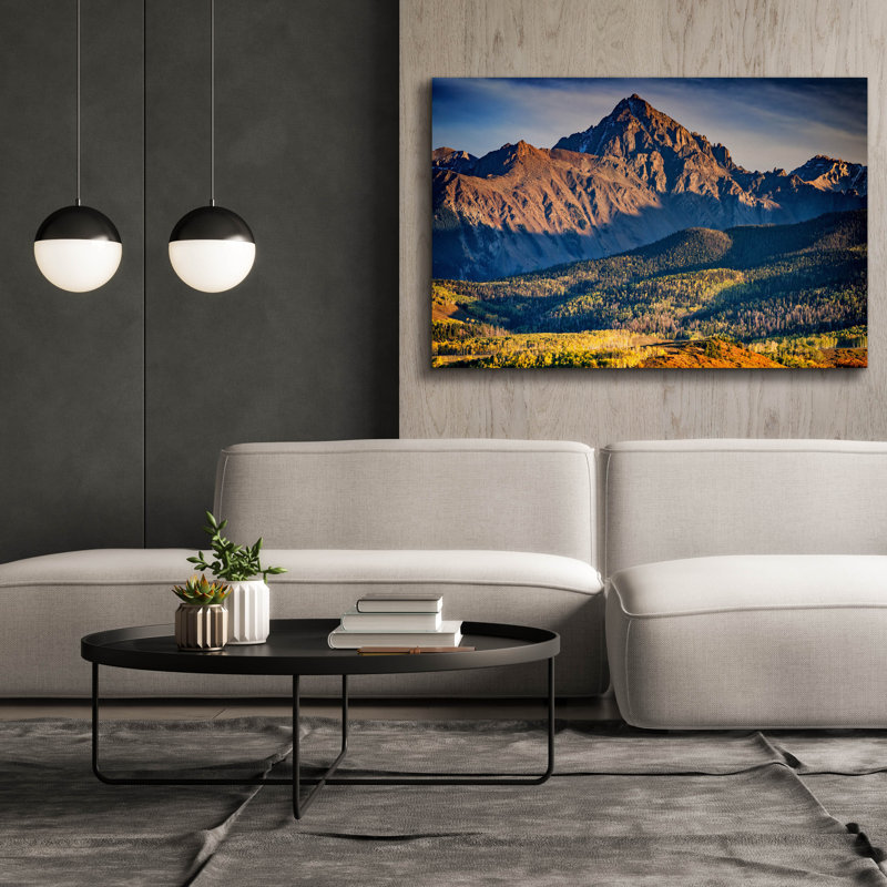 "Epic Graffiti" Dallas Peak "par Rick Berk, art mural sur toile, 60 po x 40 po