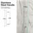 Frameless Single Sliding Shower Door