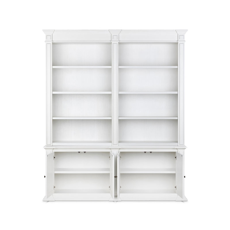 Fox Hollow Bookcase, Driftwood, Whitewash