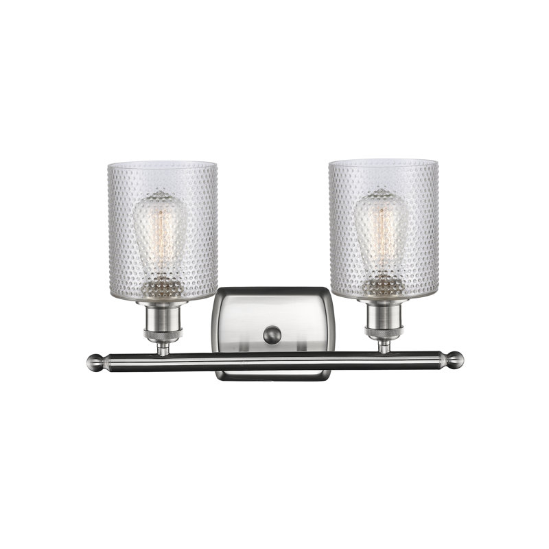 Leilani 2 - Light Dimmable Vanity Light, Brushed Satin Nickel