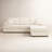 Alden 100" W Reversible Sectional with Down-Filled Cushions-1651071281