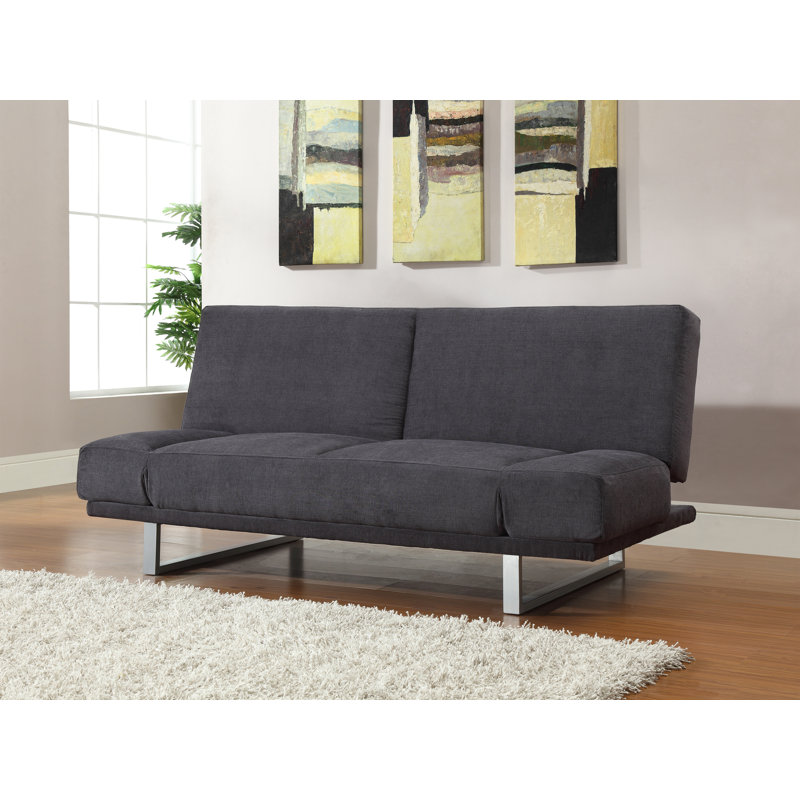 Upholstered 74.4'' Sofa, Steel