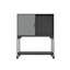 Armoire à outils 8 tiroirs avec tablettes ouvertes