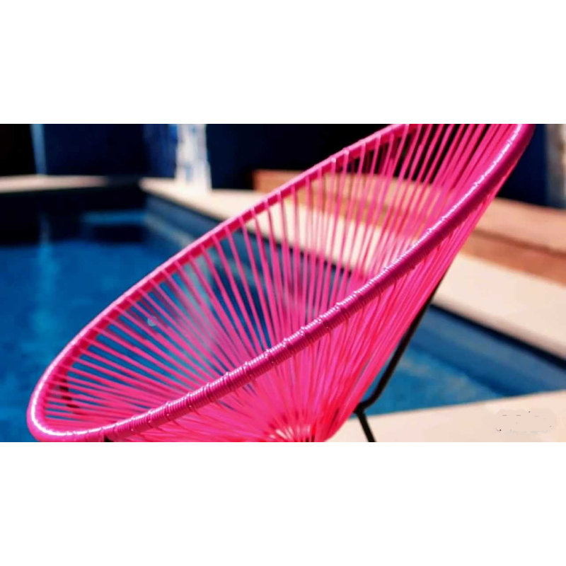 Chaise Acapulco, Rose