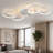 24.41'' Geometric Multi-Ring Ceiling Fan With Light