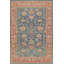 Tapis intérieur / extérieur bleu / beige en polypropylène tissé à la machine 2 pi 7 po x 5 pi Saayan