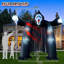 Arcade avec fantôme d'Halloween gonflable