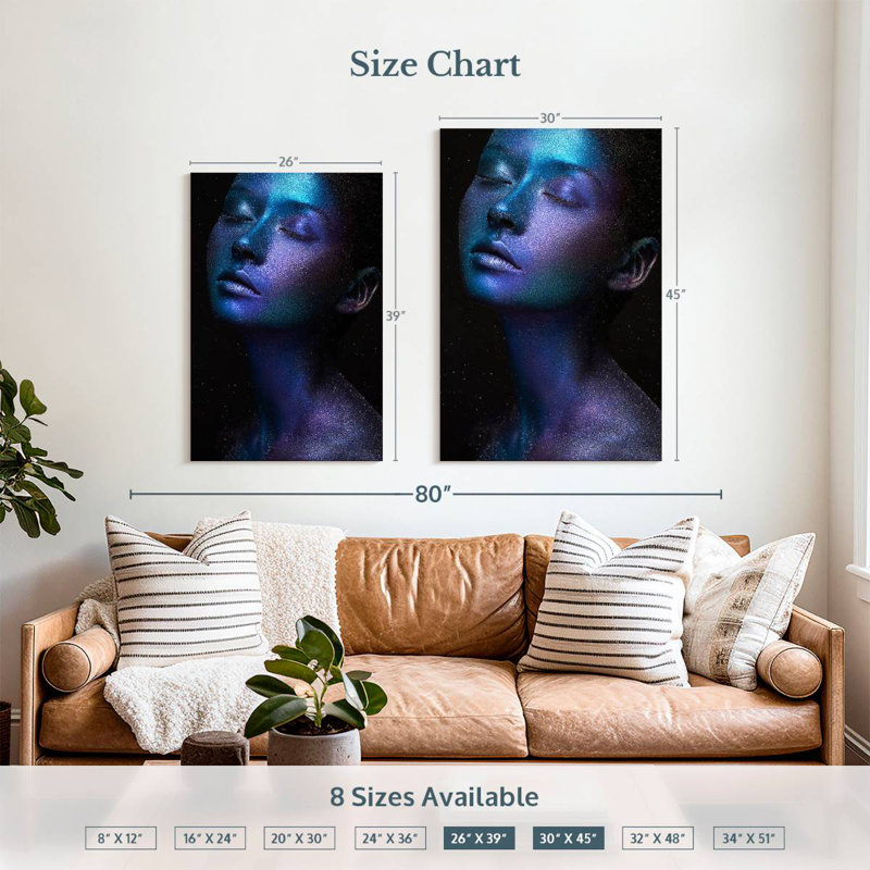 Senne Space Beauty, 39" H x 26" W