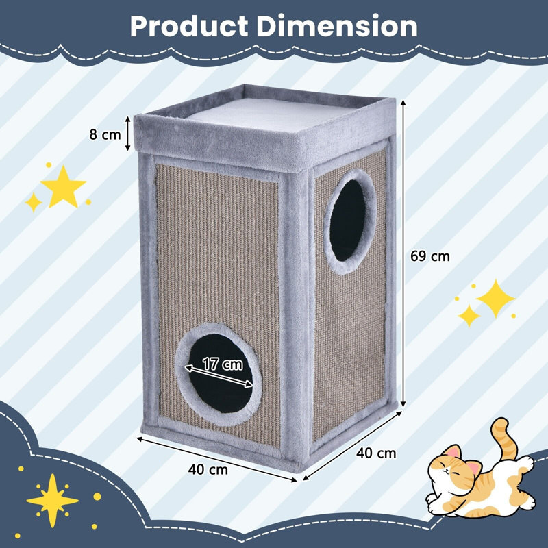 Mackinaw 69 cm H Cat Tree / Condo