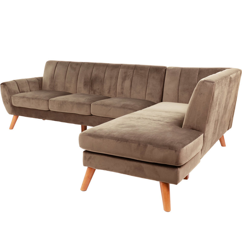 Canapé modulaire 2 pièces en similicuir noir, notant le tissu en velours et l'assemblage de la structure en bois, chaise présentée selon la configuration du matériau, disponible