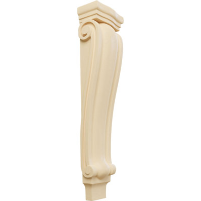Grand corbeau traditionnel en aulne l 6 3/4 po x P 4 1/4 po x H 27 1/2 po (paquet de 6)