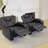 Casey-Anne 36.2" W Faux Leather Dual-Power Recliner