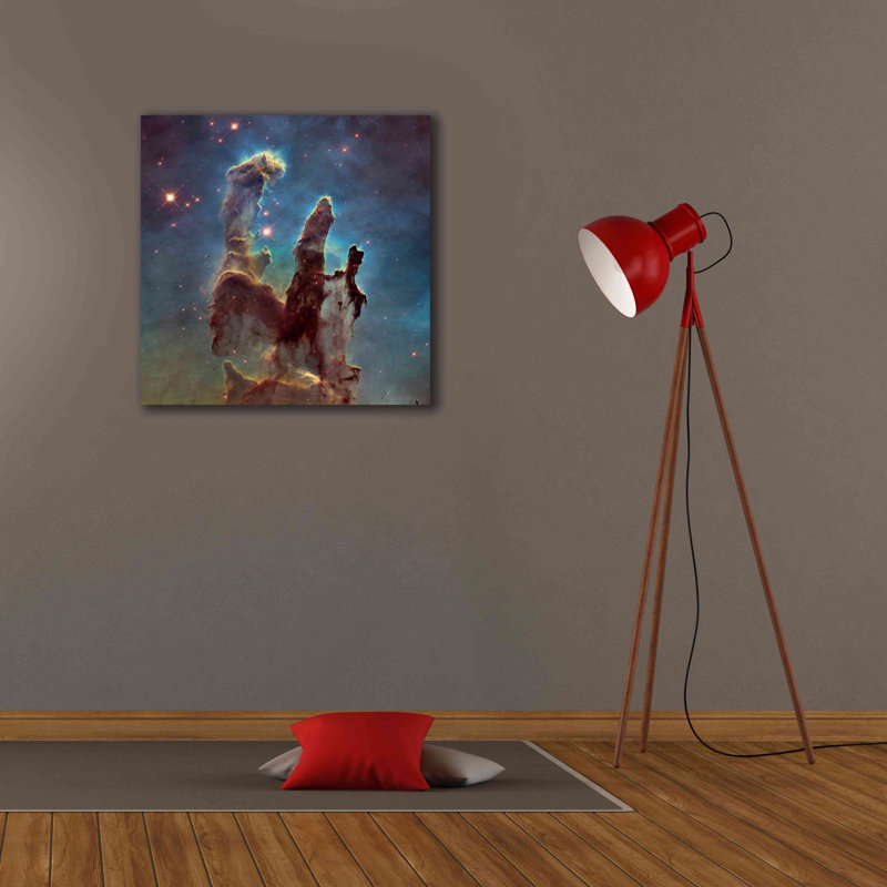 «Eagle Nebula», art mural sur toile, H 26 po x l 26 po x P 0,75 po
