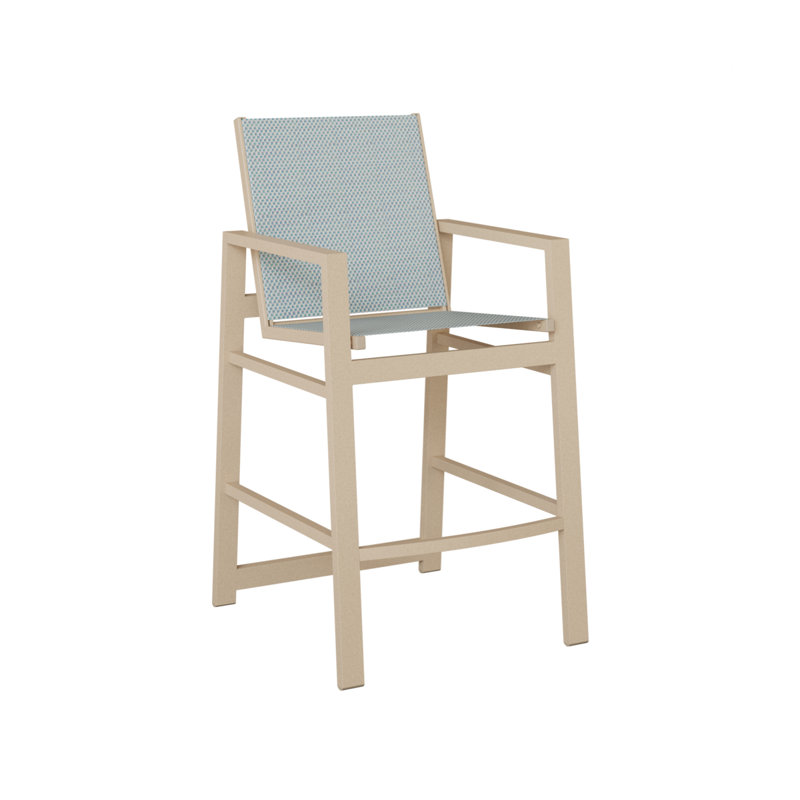 Chaise de bar Berlin Gardens Vida, Interlock Calypso, Luna multicolore