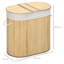 Fabric Laundry Sorter with Handles-524162971