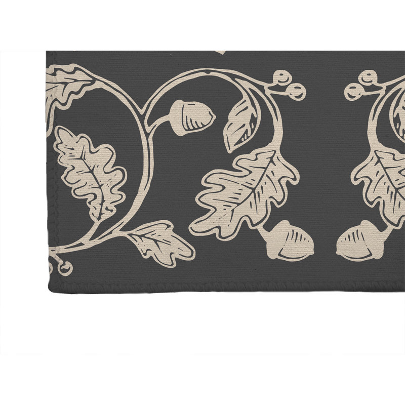 Tapis d'extérieur antidérapant Autumn Vines, Tapis de couloir 2 pi 6 po x 8 pi