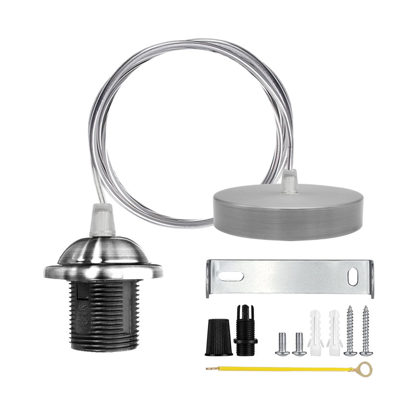 Germanos 2 - Light Single Pendant, Yes, Satin Nickel