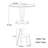 Italian minimalist dining table-114381454