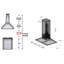 ZLINE 36 po Hotte de cuisine convertible en bois-33138800
