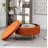 Mariantonietta Upholstered Round Storage Ottoman-1855773759