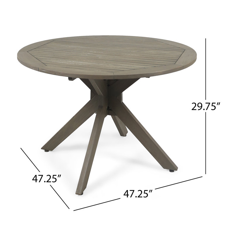 Obrien 5 Piece Dining Set with Cushions