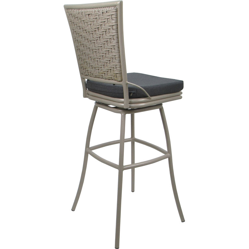Gris anthracite - siège beige de 34 po, Gris, Beige