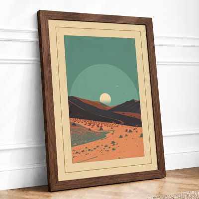 Desert Under Stars Minimalist - Print